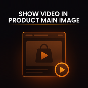 Show video in product main image
