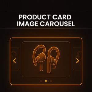 Product card image carousel